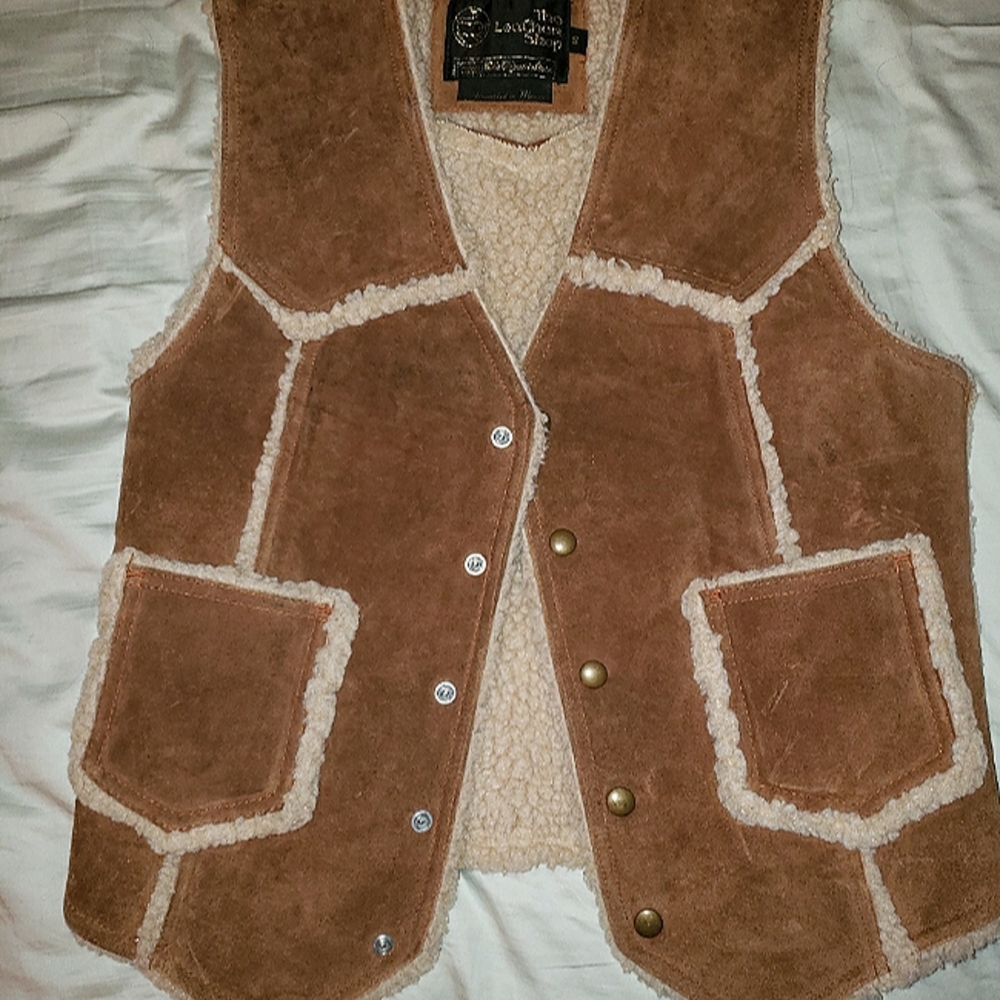 Leather vest